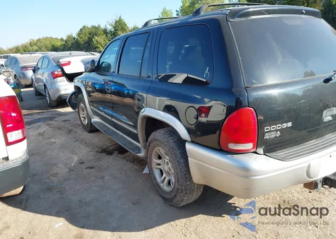 2003 Dodge Durango Slt Plus из США, поврежденный, VIN 1D8HS58N73F612726